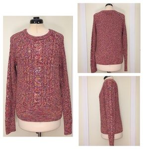 Gap for Good Multicolored Knit Sweater NWT